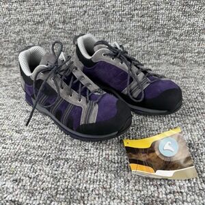 Boreal Aztec Shoes Mens 7.5 Approach Trainers Trail Hiking Vibram Soles Purple
